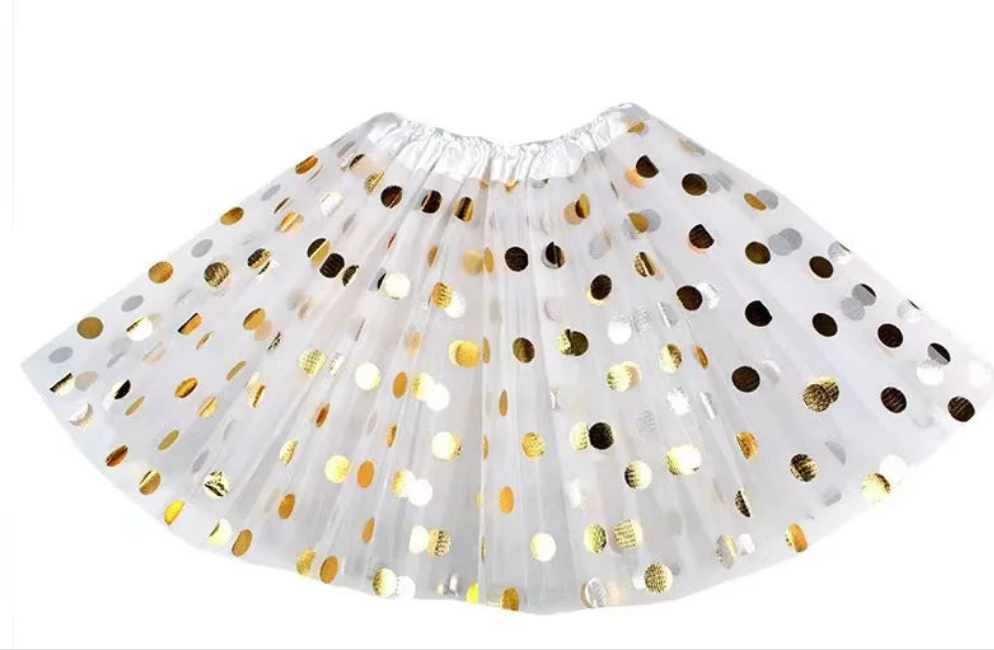 🎉 Tutú Polka Dots Party🌟8 colores a elegir