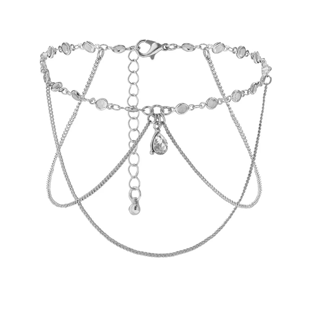 "Crystal Flow" ✨ Brazalete Ajustable Minimal con Toque de Luz