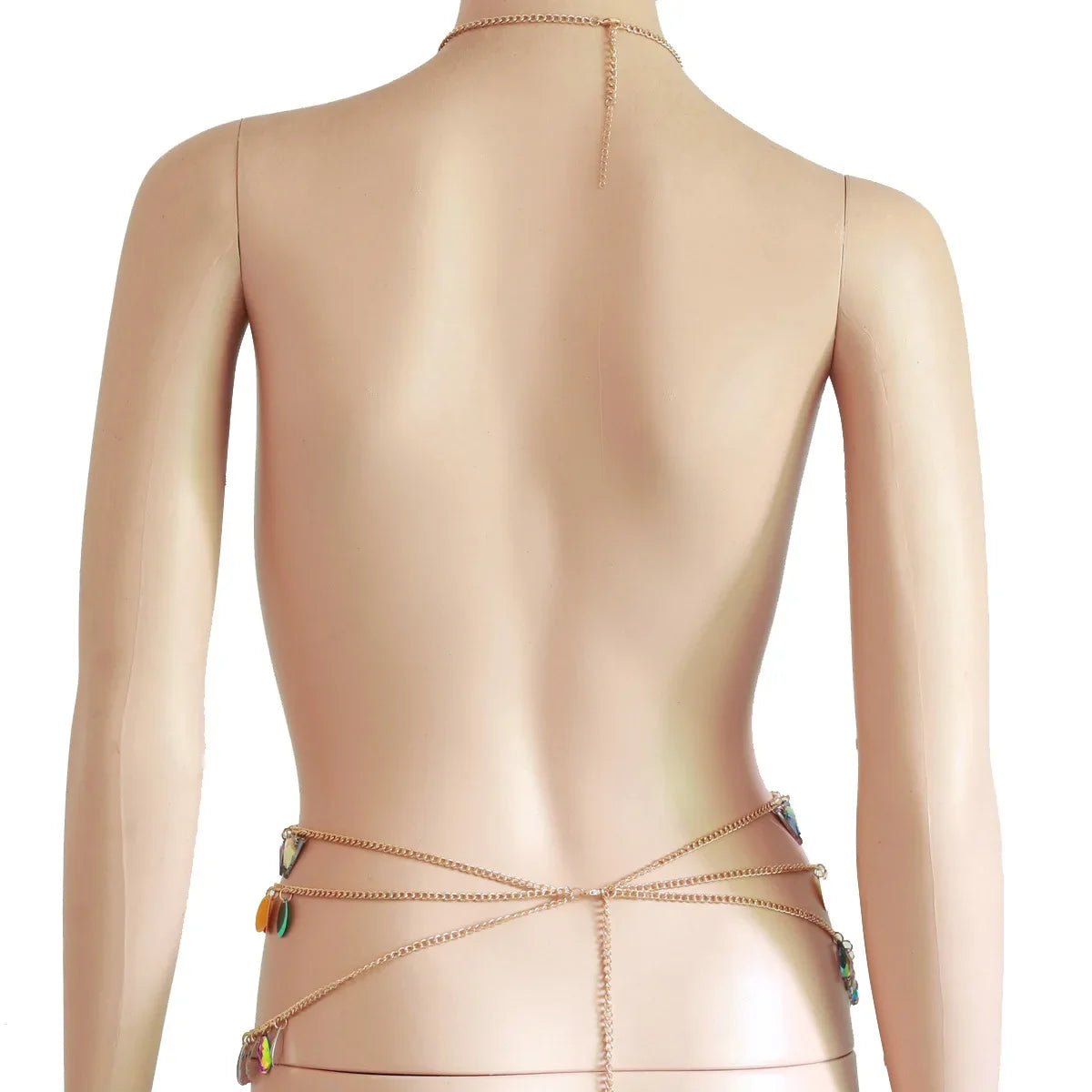 ✨ Sexy Arnés de Cadenas "Electric Goddess" ✨