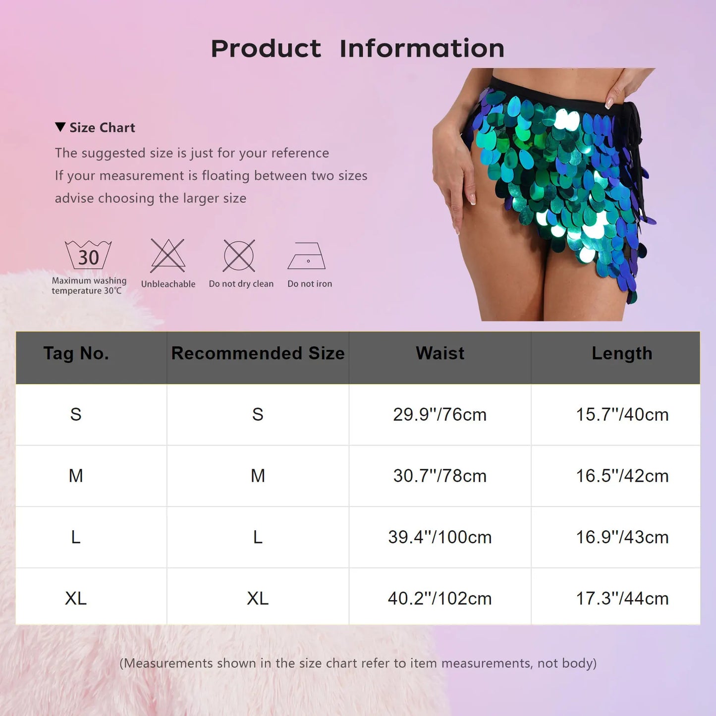 🧜♀️ Falda “Mystic Mermaid Infinity” ✨🌈 3 colores a elegir