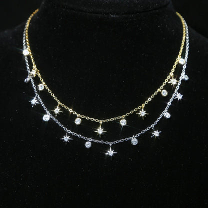 ⭐Star Dust Choker 🌌  Brilla como un cometa✨ 2 variantes a elegir