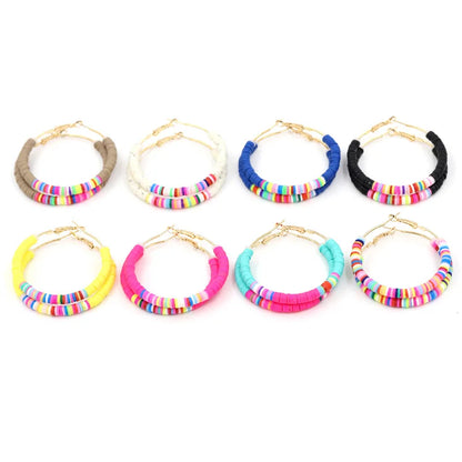 🍩Cosmic Candy Hoops 🌈 Aros de Colores para Almas Brillantes🍬 14 colores a elegir