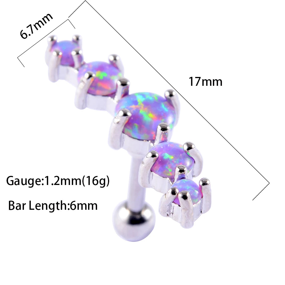 💎 Piercings Opal38 Multimístico 🔥30 variantes a elegir