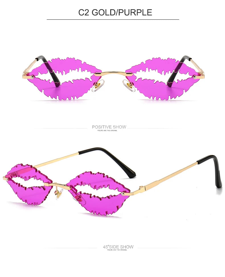 💋Gafas "LipShock Mirage"🌈 7 colores a elegir