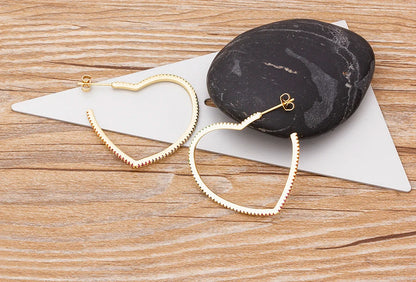 🌈"Cosmic Loop" — Pendientes Bohemios Multicolor con Cristales CZ ✨9 varaintes a elegir