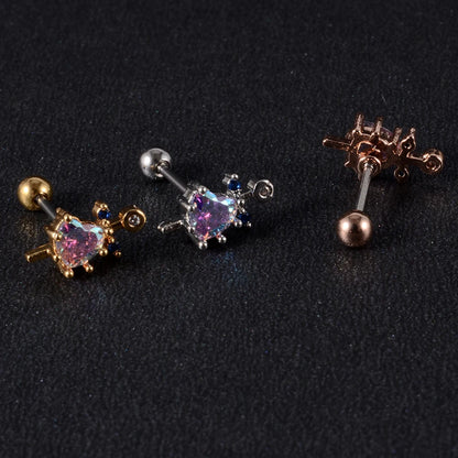 🌙Pendientes "Starry Ritual" 💫Planetas, Corazones, Lunas y Cristales Cósmicos🛸 32 variantes a elegir