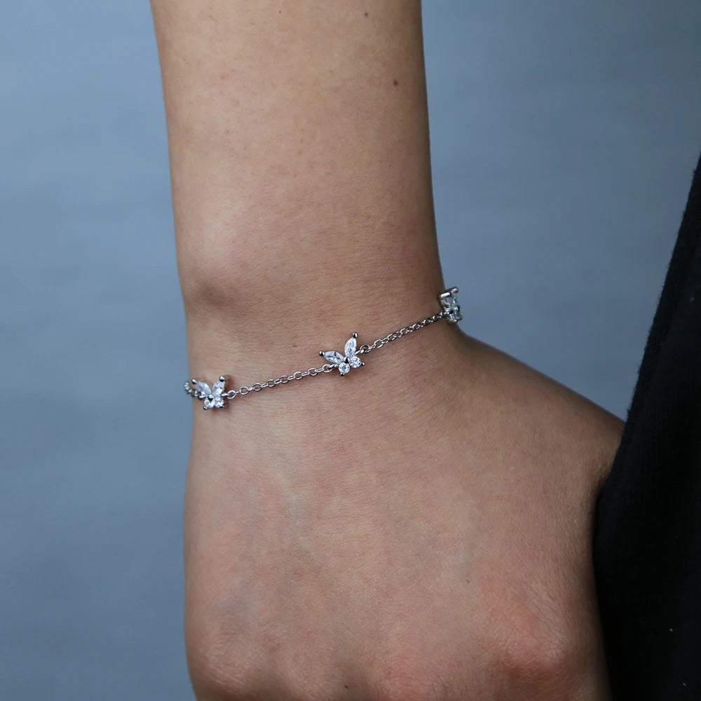 🦋Butterfly Chain 💖 Pulsera Cadena con Mariposas