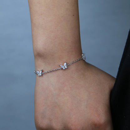 🦋Butterfly Chain 💖 Pulsera Cadena con Mariposas