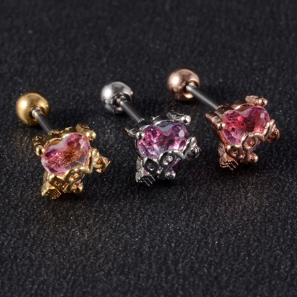 🌙Pendientes "Starry Ritual" 💫Planetas, Corazones, Lunas y Cristales Cósmicos🛸 32 variantes a elegir