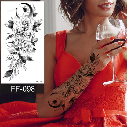 🖤🌺 Sacred Ink – Tatuajes Henna Mandala & Flores de Loto 🌙 46 variantes