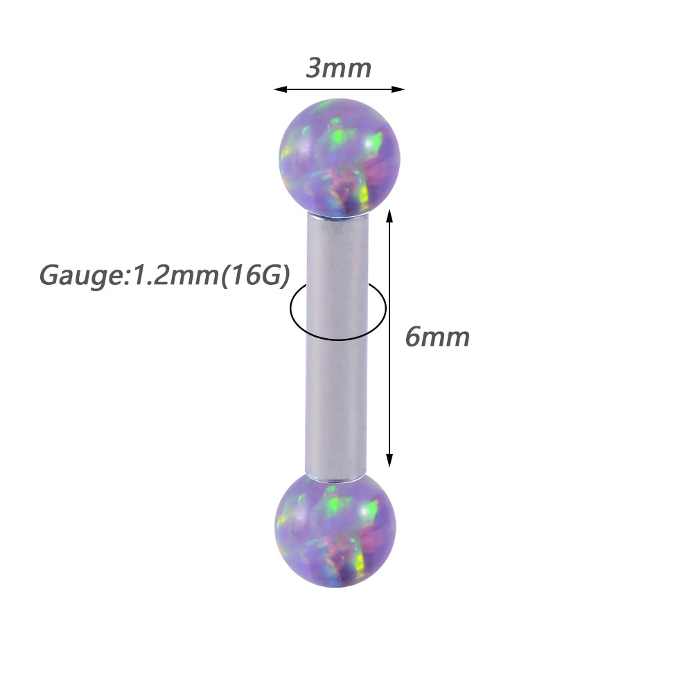 💎 Piercings Opal38 Multimístico 🔥30 variantes a elegir