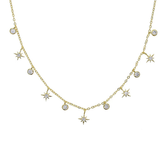 ⭐Star Dust Choker 🌌  Brilla como un cometa✨ 2 variantes a elegir