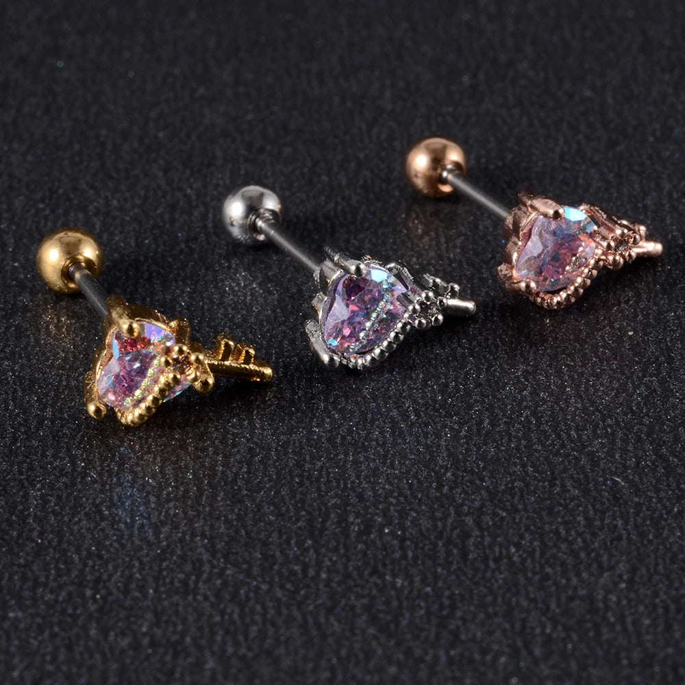 🌙Pendientes "Starry Ritual" 💫Planetas, Corazones, Lunas y Cristales Cósmicos🛸 32 variantes a elegir