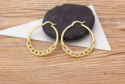 🌈"Cosmic Loop" — Pendientes Bohemios Multicolor con Cristales CZ ✨9 varaintes a elegir