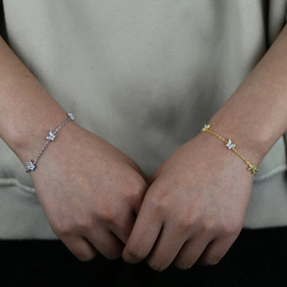 🦋Butterfly Chain 💖 Pulsera Cadena con Mariposas