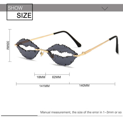 💋Gafas "LipShock Mirage"🌈 7 colores a elegir