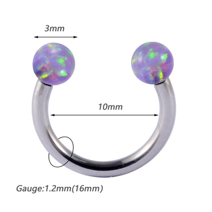 💎 Piercings Opal38 Multimístico 🔥30 variantes a elegir