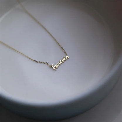 💛 Collar Forever Gold 💫Disponible en 2 tamaños, 2 colores