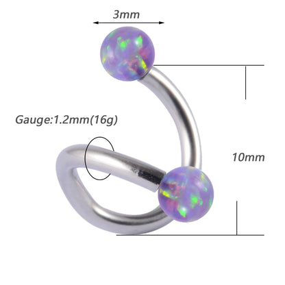 💎 Piercings Opal38 Multimístico 🔥30 variantes a elegir