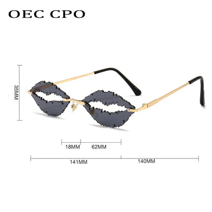 💋Gafas "LipShock Mirage"🌈 7 colores a elegir