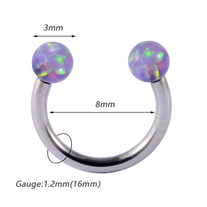 💎 Piercings Opal38 Multimístico 🔥30 variantes a elegir