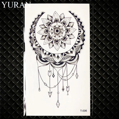 🎨Atrapasueños de Acuarela – Tatuajes Temporales de Fantasía Bohemia 🌈