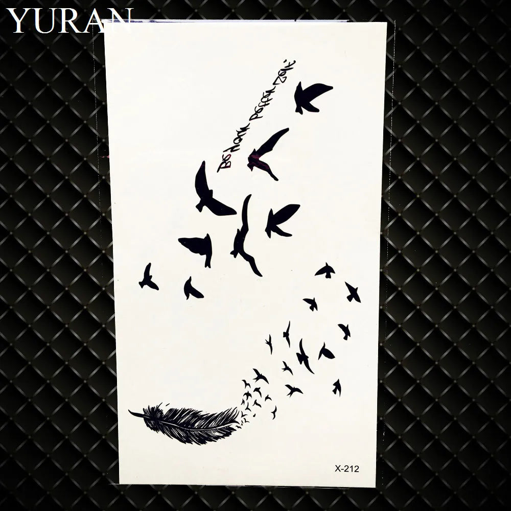 🎨Atrapasueños de Acuarela – Tatuajes Temporales de Fantasía Bohemia 🌈