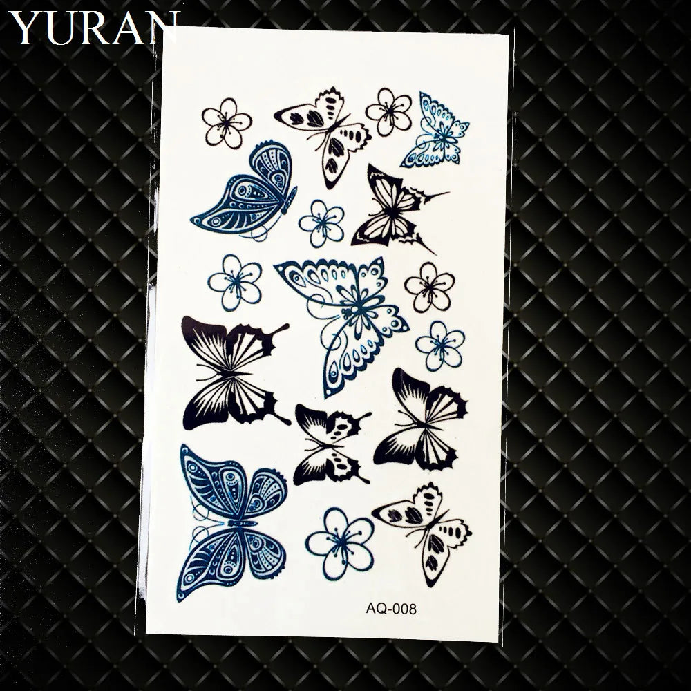 🎨Atrapasueños de Acuarela – Tatuajes Temporales de Fantasía Bohemia 🌈