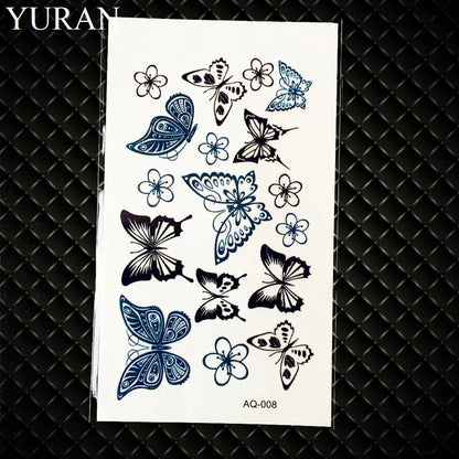 🎨Atrapasueños de Acuarela – Tatuajes Temporales de Fantasía Bohemia 🌈