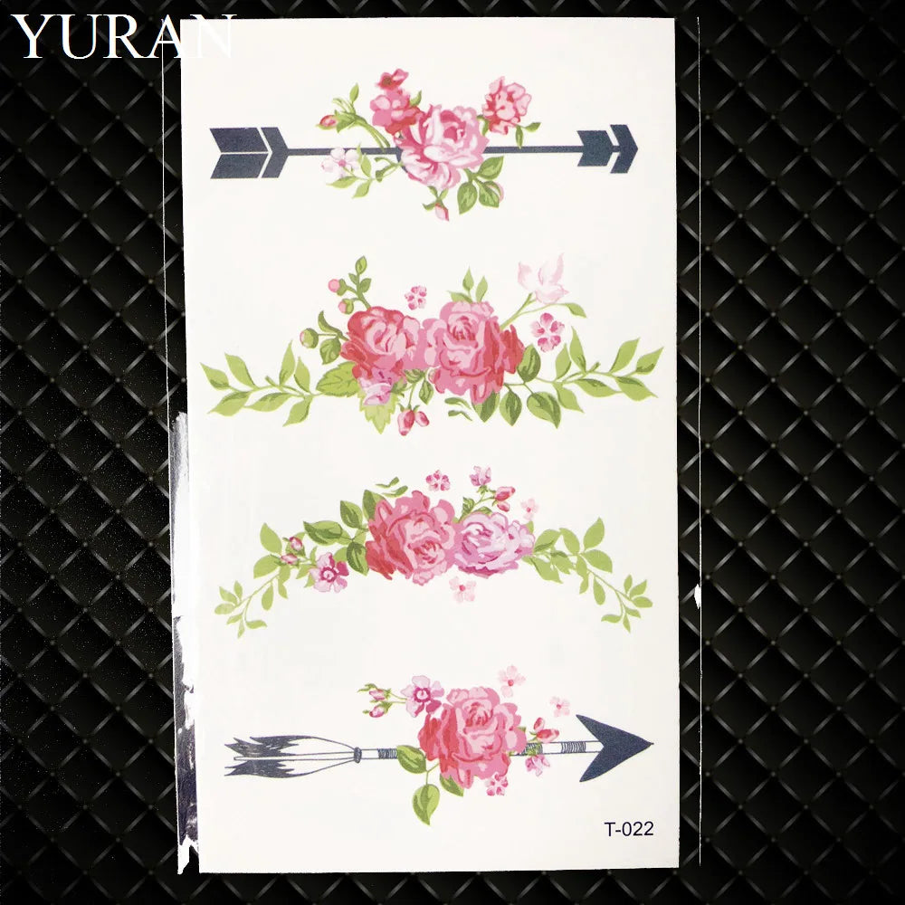 🎨Atrapasueños de Acuarela – Tatuajes Temporales de Fantasía Bohemia 🌈