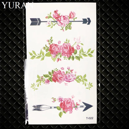 🎨Atrapasueños de Acuarela – Tatuajes Temporales de Fantasía Bohemia 🌈