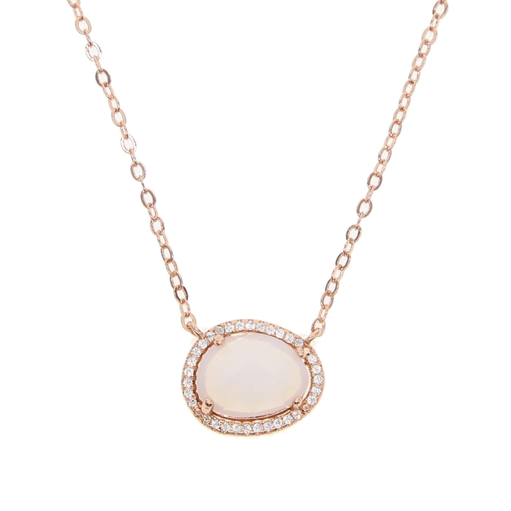 🌙💫“Moonspell” – Collar con Piedra Lunar ✨ Estilo Místico