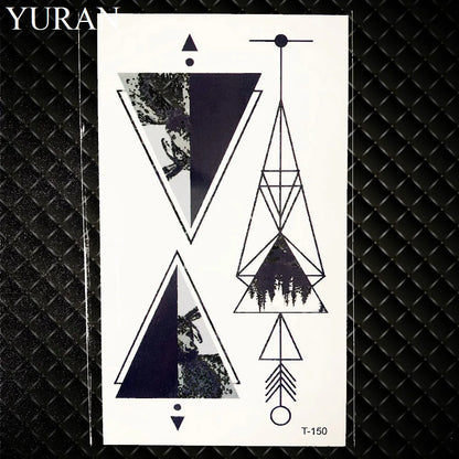 🎨Atrapasueños de Acuarela – Tatuajes Temporales de Fantasía Bohemia 🌈