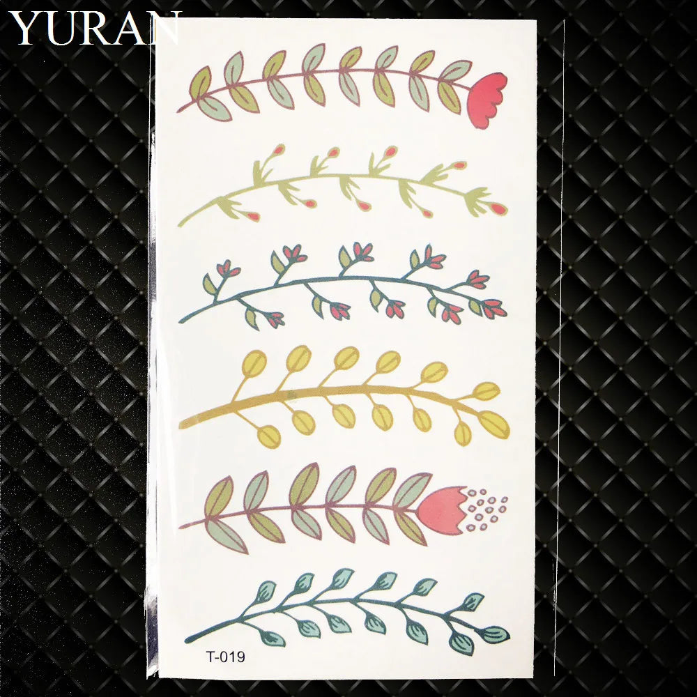 🎨Atrapasueños de Acuarela – Tatuajes Temporales de Fantasía Bohemia 🌈