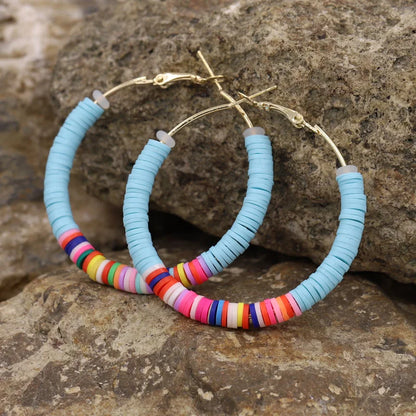 🍩Cosmic Candy Hoops 🌈 Aros de Colores para Almas Brillantes🍬 14 colores a elegir