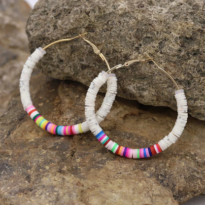 🍩Cosmic Candy Hoops 🌈 Aros de Colores para Almas Brillantes🍬 14 colores a elegir