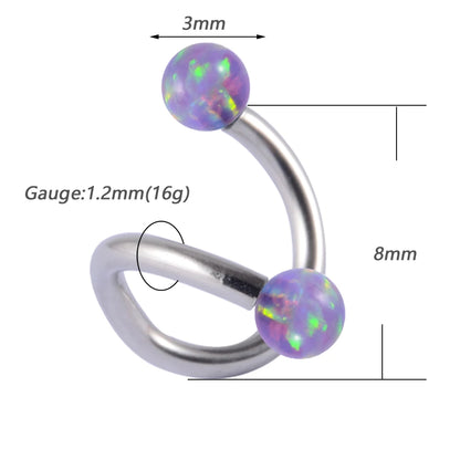 💎 Piercings Opal38 Multimístico 🔥30 variantes a elegir