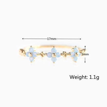 Anillos Love Set 💘🌈🧸Corazón, Mariposa. Oso y Flor en circonitas✨ 6 variantes a elegir