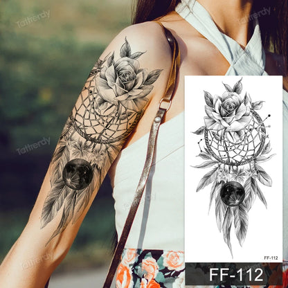 🖤🌺 Sacred Ink – Tatuajes Henna Mandala & Flores de Loto 🌙 46 variantes