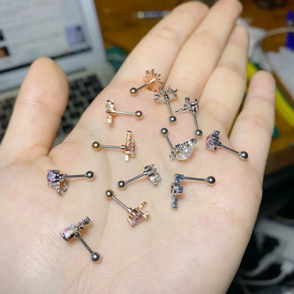 🌙Pendientes "Starry Ritual" 💫Planetas, Corazones, Lunas y Cristales Cósmicos🛸 32 variantes a elegir