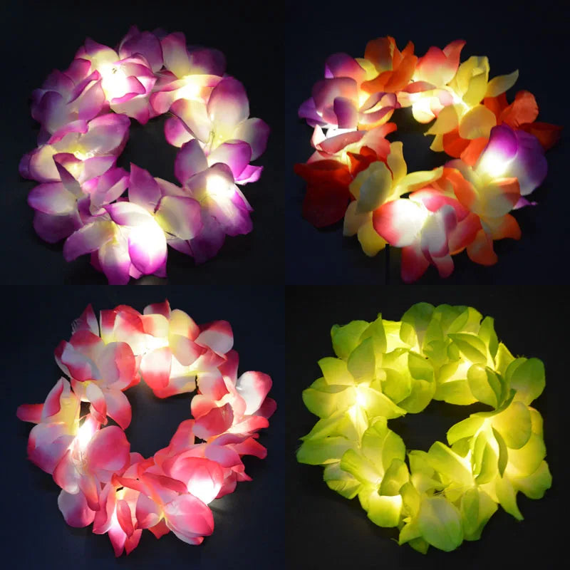 🦋 Diadema LED flower 🧚‍♀️ Mística Nocturna ✨8 colores a elegir