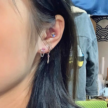 🌙Pendientes "Starry Ritual" 💫Planetas, Corazones, Lunas y Cristales Cósmicos🛸 32 variantes a elegir