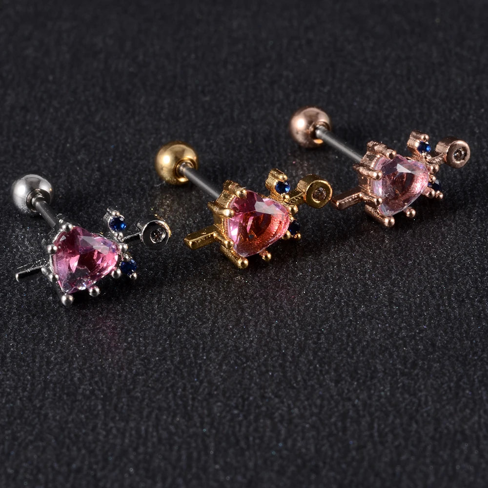 🌙Pendientes "Starry Ritual" 💫Planetas, Corazones, Lunas y Cristales Cósmicos🛸 32 variantes a elegir