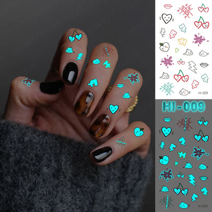 🌙 Henna Luminosa Tribal  🔮🖤 52 variantes a elegir