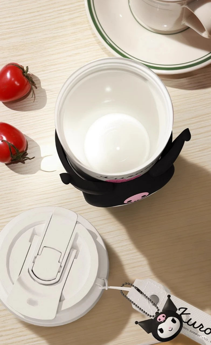 🌟Taza Térmica 520ml Hello Kitty x Kuromi — Cute Rebel 💖 2 variantes a elegir