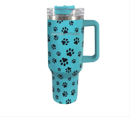 🐱🌸 Tumbler XL Paws — Hidratación con Garra 🐾