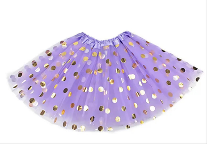 🎉 Tutú Polka Dots Party🌟8 colores a elegir