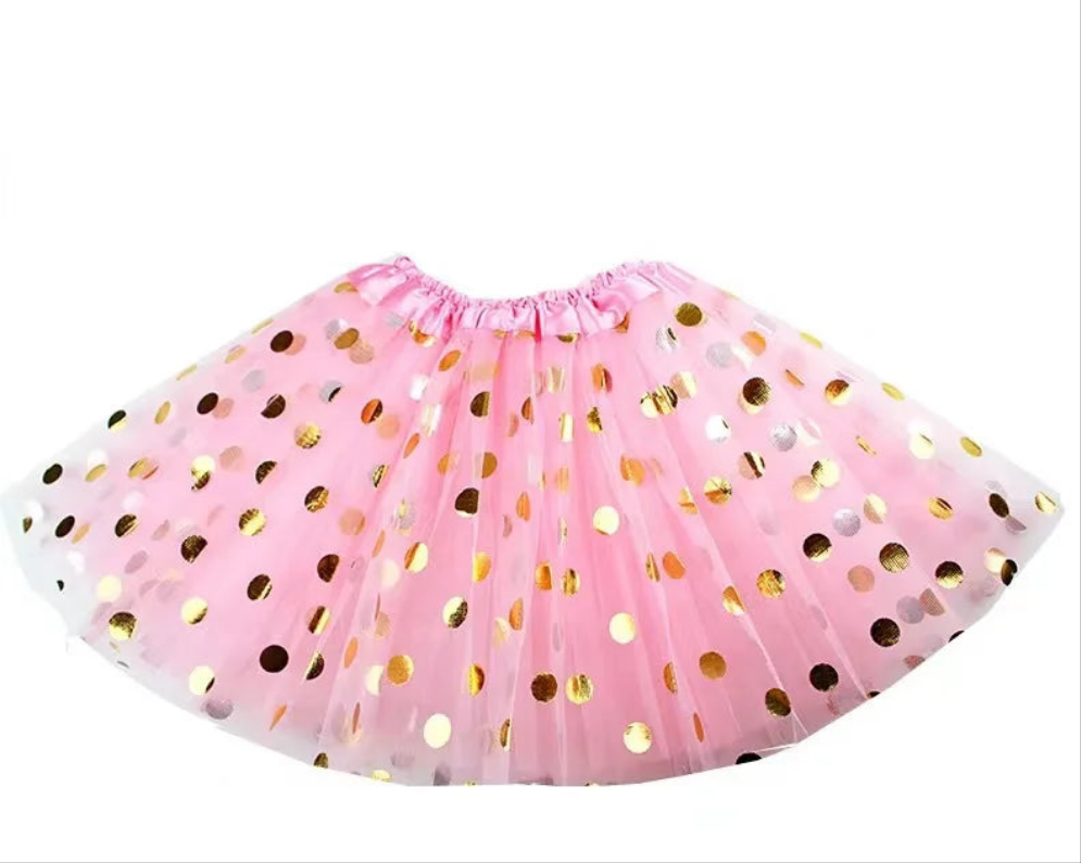 🎉 Tutú Polka Dots Party🌟8 colores a elegir