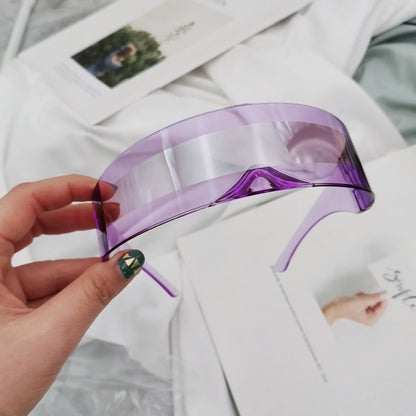 ⚡“NeoVisor 3025” 🛸 Gafas Futuristas con Lente Láser para Visiones del Mañana🌈13 colores a elegir