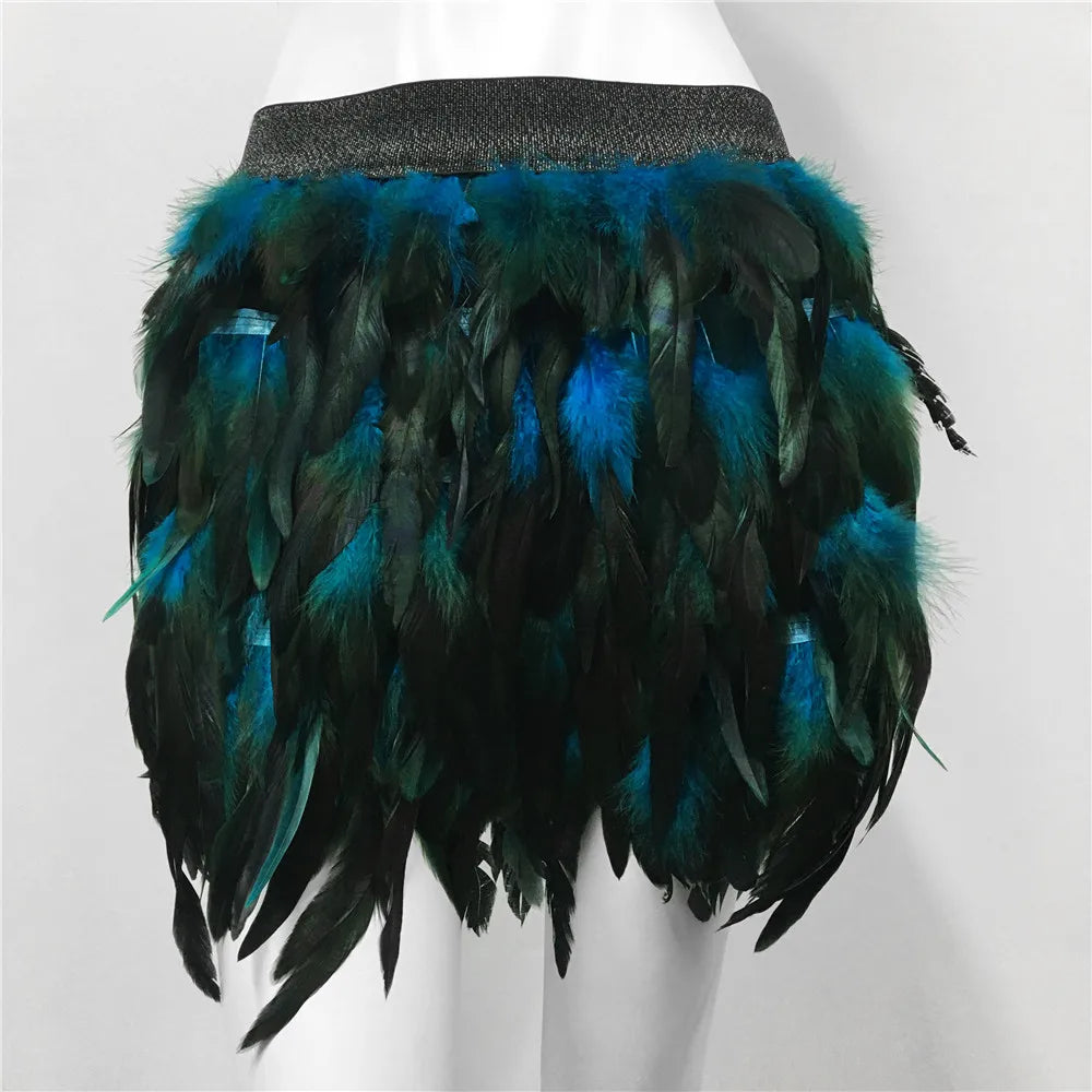 ✨ Feather Boho Skirt — Alas de Libertad💜🔥 9 colores a elegir